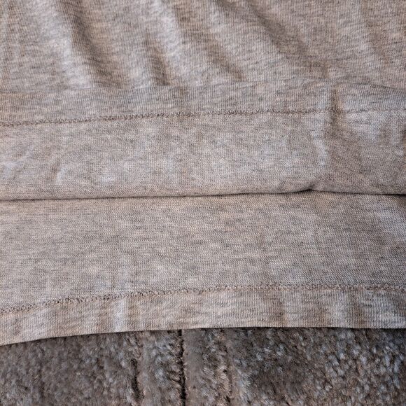 Vintage Gray NIKE Spell Out Striped Arm Logos T Shirt 70s 80s Sportswear Tag M - Picture 10 of 12